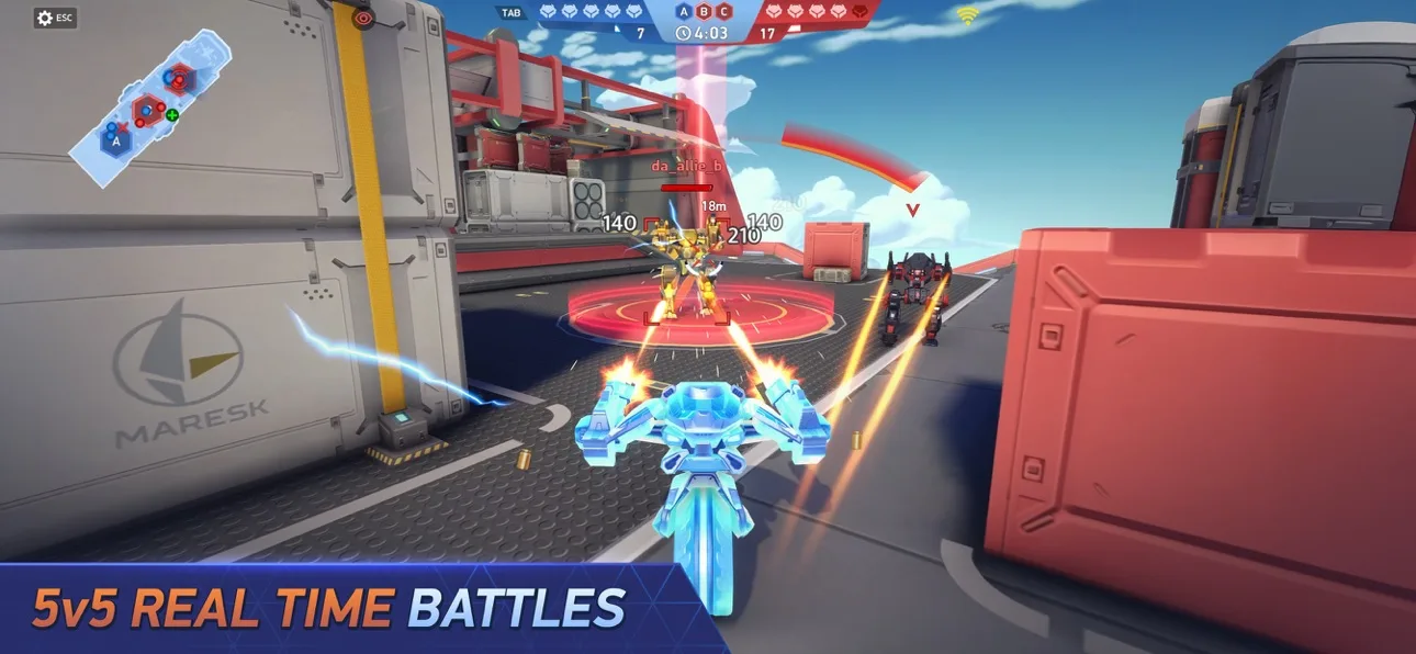 Mech Arena — мехи в ангаре