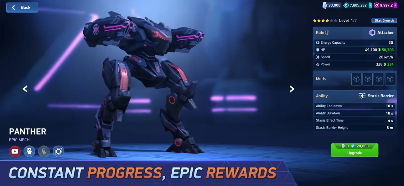Mech Arena — сражение мехов крупным планом